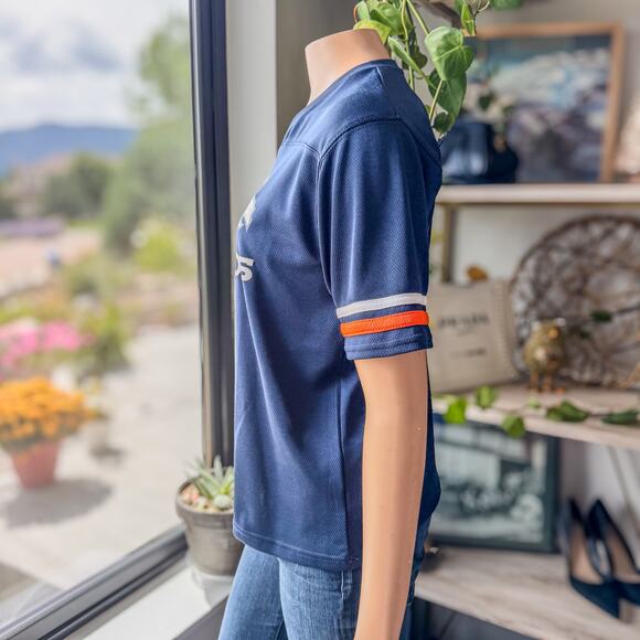 Denver Broncos, NFL Team Apparel, Youth XL 14/16 Jersey Style Top, Football - Picture 3 of 6